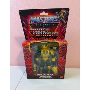 Mattel Masters of the Universe x Transformers Bumblebee Armor Man-At-Arms Figure